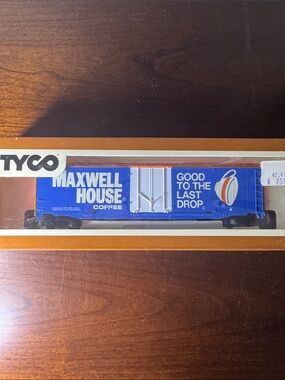 TYCO Maxwell House HO Scale Boxcar (NEW)